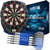 DartPro - L'ORIGINALE - Bersaglio elettronico - Freccette innovativo con 65 varianti - Freccette da 1 a 8 giocatori (Disco)
