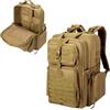 Damero Zaino tattico per trauma con fibbia a Y, borsa medica tattica Molle Borsa per insetti di pronto soccorso per escursionismo, trekking, caccia, campeggio, Cachi