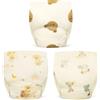Aolso Cotone Mutandine di Apprendimento per Bambino,3PCS Pantaloni da Vasino,Pannolini Lavabili Riutilizzabile Copripannolino Neonato, Taglia 100