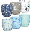 Aolso Mutandine di Apprendimento, 6PCS Pantaloni da Vasino, Apprendimento Rete Traspirante Mutande, Cotone Assorbente Vasino per Bambini Mutande, Taglia 100 da Ragazzo
