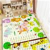 Aolso Tappeto Gioco Bambini,150x180cm Tappeto Neonato,Tappetone Neonato Pieghevole Morbido & Spessa,Perfetto per Bambini 1 2 3 Anni-Righello Animale