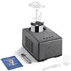 Springlane Kitchen SPRINGLANE Gelatiera Emma 1,5 L con compressore autoraffreddante 150 W, in acciaio inossidabile con contenitore per il ghiaccio rimovibile (Antracite, 1.5 L)