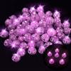 YeahBoom 120 Pezzi Mini LED Palloncini Luci,Rotondo Lampada a Palloncino,Mini Led Lanterne di Carta,Lampada a Palloncino Colorate per Matrimonio Compleanno Halloween Festa di Natale Capodanno Decorazione