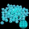 YeahBoom 120 Pezzi Mini LED Palloncini Luci,Rotondo Lampada a Palloncino,Mini Led Lanterne di Carta,Lampada a Palloncino Colorate per Matrimonio Compleanno Halloween Festa di Natale Capodanno Decorazione