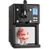 KLARSTEIN Sweet Sundae - Macchina per Gelato, Gelatiera, 1,5 L, Compressore Autoraffreddante, 200 W, Sistema di Erogazione, Mantenimento Temperatura per 3 h, Pulizia Automatica, Acciaio Inox, Nero
