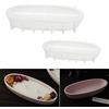 YeahBoom 2 stampi in silicone per resina, cemento e resina epoxica, stampi fatti a mano con scanalature