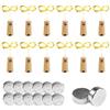 Gvolatee 12 pezzi Luci per Bottiglie di Vetro, Tappi LED a Batteria per Bottiglie 2M Bianco Caldo, Lampada per Bottiglia per DIY, Giardino, Matrimonio, Halloween, Feste di Natale, Partito Decor