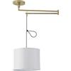 B·LED BARCELONA LED Lampada a sospensione a soffitto articolata Neck E27 con braccio orientabile