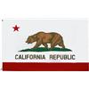AZ FLAG Bandiera California 150x90cm - Gran Bandiera Stato Americano - USA - Stati Uniti 90 x 150 cm Poliestere Leggero - Bandiere