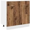 vidaXL Mobile Sottolavello "Lyon" Legno Antico 80x46x81,5cm
