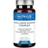 NUTRALIE Collagene Marino Idrolizzato + Acido Ialuronico Q10 Vit C E - Pelle - Vitamine C E e Q10-100% Peptidi di Collagene di Tipo I - 60 Capsule Nutralie