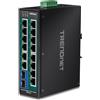 Trendnet Trendnet TI-PG162 switch di rete Gigabit Ethernet (10/100/1000) Nero TI-PG162