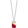 Clondo Collana Uomo Donna As Roma in Acciaio Inossidabile - Prodotto Ufficiale Calcio - Gioiello con Logo - Idea Regalo Elegante per Tifosi Giallorossi - Ragazzo e Ragazza (Shield Necklace Red Gold)
