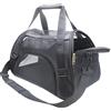 ZvoanSem, Borsa per animali domestici, trasportino per gatti e cuccioli di piccola taglia, approvato dalle compagnie aeree (M, colore nero)
