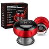 Impact - At Your Corner Smart Cupping - Massaggiatore a Coppettazione Elettrica 5 in 1 - Coppetta Anticellulite con Aspirazione Dinamica, Calore e Luce Rossa - 12 Livelli di Intensità per Dolori Muscolari e Recupero