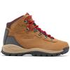 Columbia Newton Ridge Plus Wp Amped, Scarponi da trekking ed escursionismo impermeabili a vita media Donna, Elk/Mountain Red, 42 EU