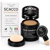 MatiLab Scacco Ricrescita, Polvere Ritocco Ricrescita Capelli Professionale 6 gr, Copertura Radici Bianche e Diradate, Effetto Naturale, Lunga Tenuta per Uomo e Donna (Biondo Medio)