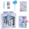 CERDÁ LIFE'S LITTLE MOMENTS Diario Set Stitch - Set di cancelleria con diario segreto, Fuzzy Pen, adesivi e accessori per bambini creativi fan di Lilo & Stitch che vogliono scrivere e decorare al loro stile