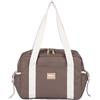 BÉABA, Borsa Fasciatoio per Bebè, Scomparti Multipli, 10 Tasche, Passante Trolley Valigia, Tracolla, Pochette Termica, Fasciatoio, Idrorepellente, Capacità 16L, Borsa Paris, Cacao