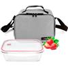 Iris Barcelona LUNCHBAG GOGLASS GRIGIO (CONT. VETRO 840ML)