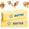 CelestiMingle 2 pezzi Burro Squishy Toy, Slow Rising Butter Stick Squeeze Toy in materiale PU, antistress Fidget giocattoli per alleviare l'ansia e la decompressione per bambini e adulti, sicuri e non tossici (J)