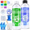 Vividye Kit di Silicone per Squishy 500g, Silicone Liquido a Rapida Polimerizzazione con Rapporto 1:1 AB, Kit per Creare Gommini Morbidi Fai-da-Te, Squishy Zampa, Regali Antistress per Principianti