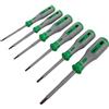 WAGO VDE - Set di cacciaviti 1000 V, impugnatura a due componenti, set da 6 pezzi, Torx® (T)