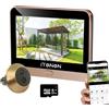 iTenen PDG1 Spioncino Digitale a Batteria WiFi 3.0MP con MicroSD da 32GB,Video Spioncino Senza Fili con Schermo a Colori da 4,3,Telecamera porta,5000 mAh,Audio a Senso Unico,Rilevamento Movimento PIR