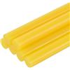 QUARKZMAN 6Pz Stick Colla a Caldo Dimensioni Standard per Pistola per Colla 11mm x 200mm Colla a Caldo Bastoncini Grande, Gialli