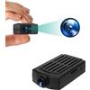 OTADUG Telecamera spia, telecamera di sorveglianza 1080P con registrazione in loop, rilevamento del movimento, grandangolo 120°, 3 ore di autonomia, con scheda inclusa, non richiede Wi-Fi