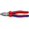 KNIPEX Pinza universale tipo forte con manici comfort 200 mm, 02 02 200