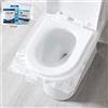 WGT - Sedile WC usa e getta, 50 pezzi