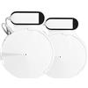 Holaca - Supporto per presa TP-Link Deco M5, sistema WiFi a rete senza fili disordinati, robusta staffa per montaggio a parete Deco M5, facile da spostare per risparmiare spazio (confezione da 2)