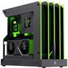 GAMEMAX BLADE CONCEPT Case PC, ATX Gaming, Illuminazione RGB a Forma di Artiglio con 277 LED, Compatibile con GPU Serie NV50 con Riser PCIe 4.0, Montaggio Verticale GPU, Edizione MOD Limitata