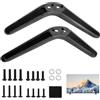 Eiaigky Supporto TV Universale Da Tavolo - Piedini e Gambe per Samsung e Altri Schermi Piatti Curvi LCD Da 40-50 Pollici - Base Con Viti