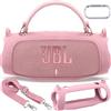 Aenllosi Cover Silicone Protettiva per Altoparlante JBL Charge 6, Rosa