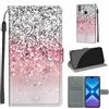 SIENIANLINE Cover per Huawei Honor 8X / Huawei View 10 Lite, Flip Caso in PU Pelle Premium Portafoglio Custodia [Kickstand] [Slot per Schede] [Chiusura Magnetica] Telefono Case con Huawei V10 Lite