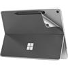 MoKo Adesivo Posteriore per Tablet per Microsoft Surface da 12 Pollici 2025, Cover Protettiva in Pelle PU per Surface Pro 12 Pollici, Grigio Scuro