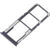 Generico Vassoio Compatibile con Xiaomi Redmi 14C 4G 2411DRN47C 2409BRN2CY / Poco C75 4G 2410FPCC5G Carrello tray porta scheda nano Sim1 + SIM 2 + SLOT SLITTA Alloggio Memoria Micro Sd (Nero)