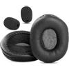 HTINDUSTRY PC8 Cuscini di Ricambio per Cuffie Compatibile con Sennheiser PC8 PC7 PC5 PC3 PC2 PC131 Mono USB Headsets Cuscini Premium con Pelle Proteica Morbida/Schiuma Memory Foam