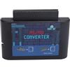 VBESTLIFE Convertitore MS/MD per Convertitore MS/MD Convertitore di Videocassette per Giochi per 5 3 2, per Mega Drive, per Genesis (BLACK)