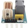 Durlo Divisore di frequenza dei bassi da 1200 W, divisore di frequenza del subwoofer da 410 Hz, filtro crossover per woofer stereo HiFi fai da te, accessori per altoparlanti