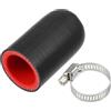 A ABSOPRO Tappo Silicone 1Pc Per Riscaldatore Raffreddamento Auto 28mm | Nero E Rosso, Diametro 1.10, Spessore 5mm, Lunghezza 60mm, Temperatura -65°F~350°F, Rinforzo Poliestere 3 Strati