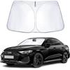 GFWGTS Parasole per parabrezza compatibile con A3 8Y / A3 8V 2021-2024 2025, parasole per parabrezza anteriore con protezione UV, protezione dal calore, pieghevole, parasole per auto coperture
