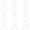 OTOTEC 50PCS Auto Trim Clips 09409-08326 Compatibile con Toyota Compatibile con Suzuki Push Tipo Fermo