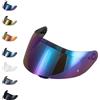 EvoParts Visiera GT4-1 GT4-2 compatibile casco AGV K1 K1S K5 K5S pinlock ready (Arcobaleno, XXS-XS-S-SM-M)
