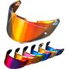 PSLER Visiera Casco per AGV New K3 (E2206),Solo per casco K3 taglia S/M/L - Visiera Colorata Accessori per Casco da Moto Ricambio(Argento Trasparente)