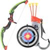 Gvolatee Set Arco e Frecce per Bambini, Arco Giocattolo con Luci LED, Tiro con l'Arco Bambini, Bow and Arrow for Kids, con 3 Frecce a Ventosa, 1 Faretra e 1 Bersaglio, per Interni ed Esterni