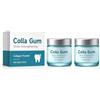 EONFAVE Colla Gum Collage Powder, 2 pezzi Teeth Whitening Powder, collagene per gum e teeth, gomma Protection Tooth Powder per uso quotidiano