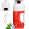 BestYiJo Frullatore Portatile Senza Fili, Mini Frullatore Ricaricabile da 1200ml, Bicchiere Frullatore Smoothie, Ideale per Casa, Palestra e Viaggi